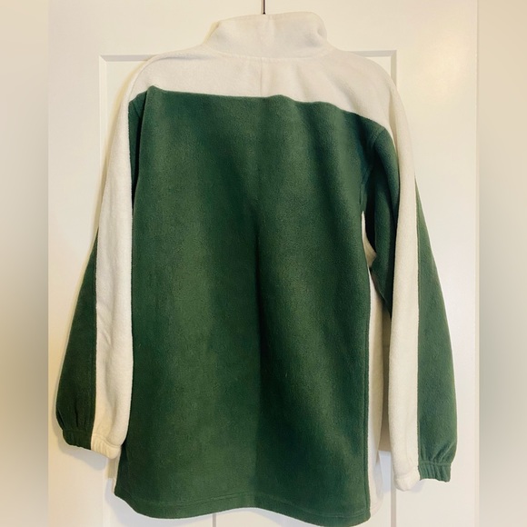 NFL Active NY Jets Quarter Zip Fleece Pull Over, Size Large - Picture 4 of 4